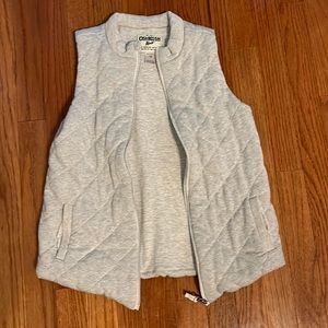 Girls quilted vest